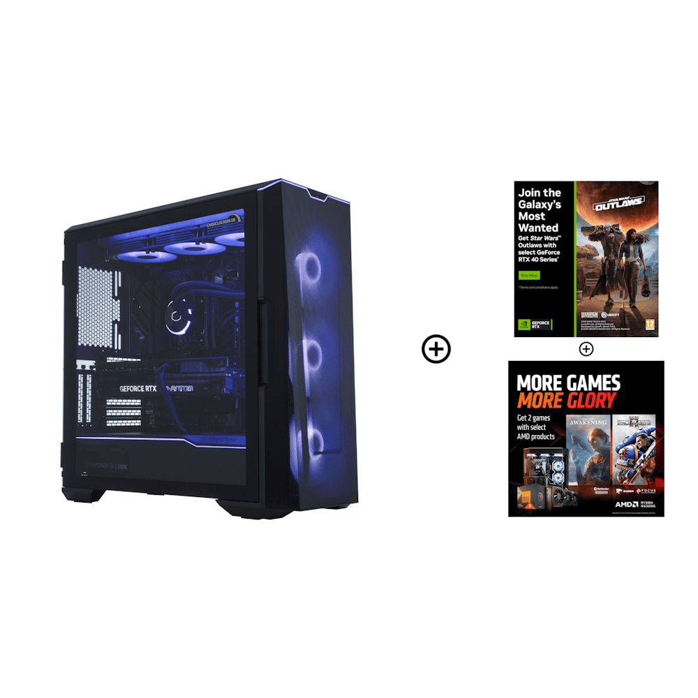 Refract Gaming Ultraviolet - 4K Pro Pre-Built Gaming PC