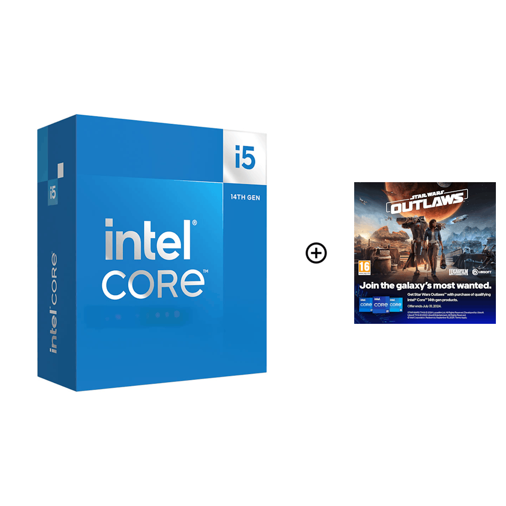 Intel Core i5-14600KF (Raptor Lake-S) Socket LGA1700 Processor - Retail