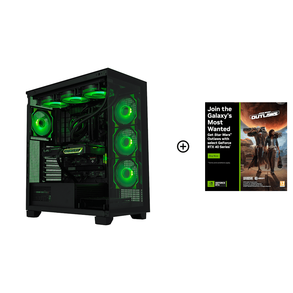 OcUK Gaming Fluorite - Intel Core i5 14600KF, RTX 4070 Super Pre-Built Gaming PC