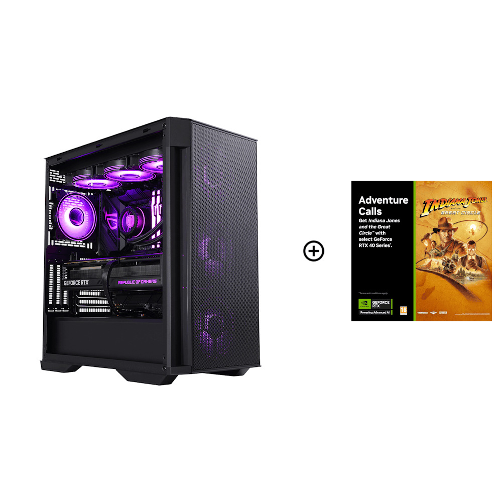 OcUK Gaming Claymore - Intel Core i9 14900KF, Geforce RTX 4080 Super Gaming PC