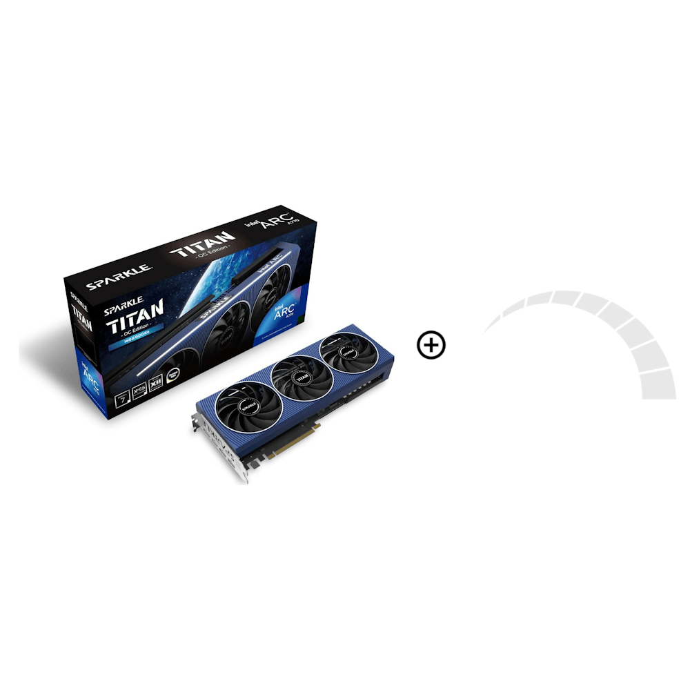 Sparkle Intel ARC A770 Titan OC Edition 16GB GDDR6 Graphics Card