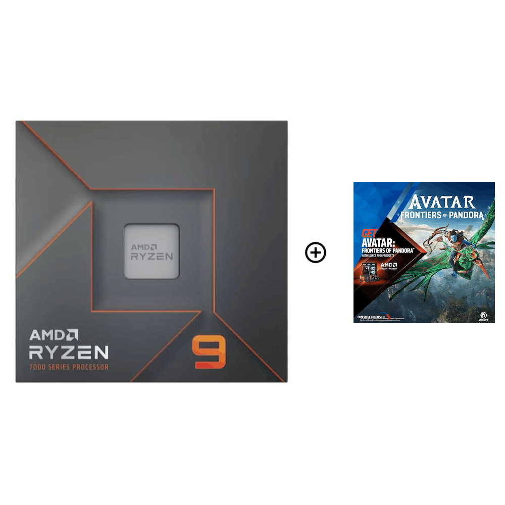 AMD Ryzen 9 7900 Twelve Core 5.40GHz  (Socket AM5) Processor - Retail