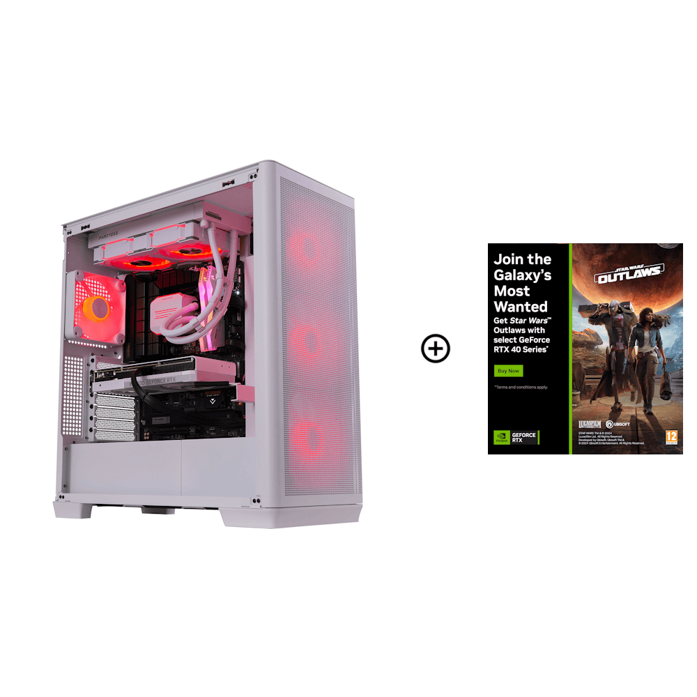 OcUK Gaming Calcite - Intel Core i7 14700KF, RTX 4070 Ti Super Pre-Built Gaming PC