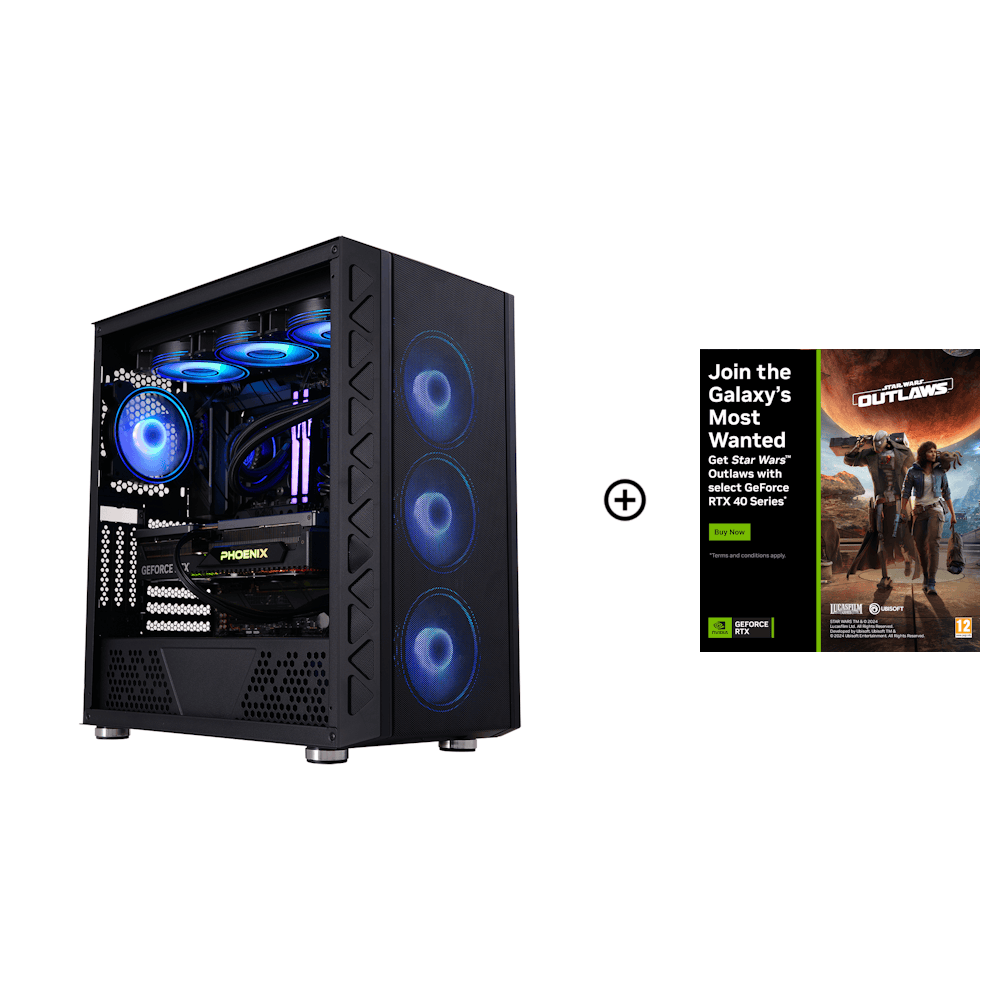 Overclockers UK - OcUK Gaming Scimitar - AMD Ryzen 7 7800X3D, GeForce RTX 4080 Super Gaming PC