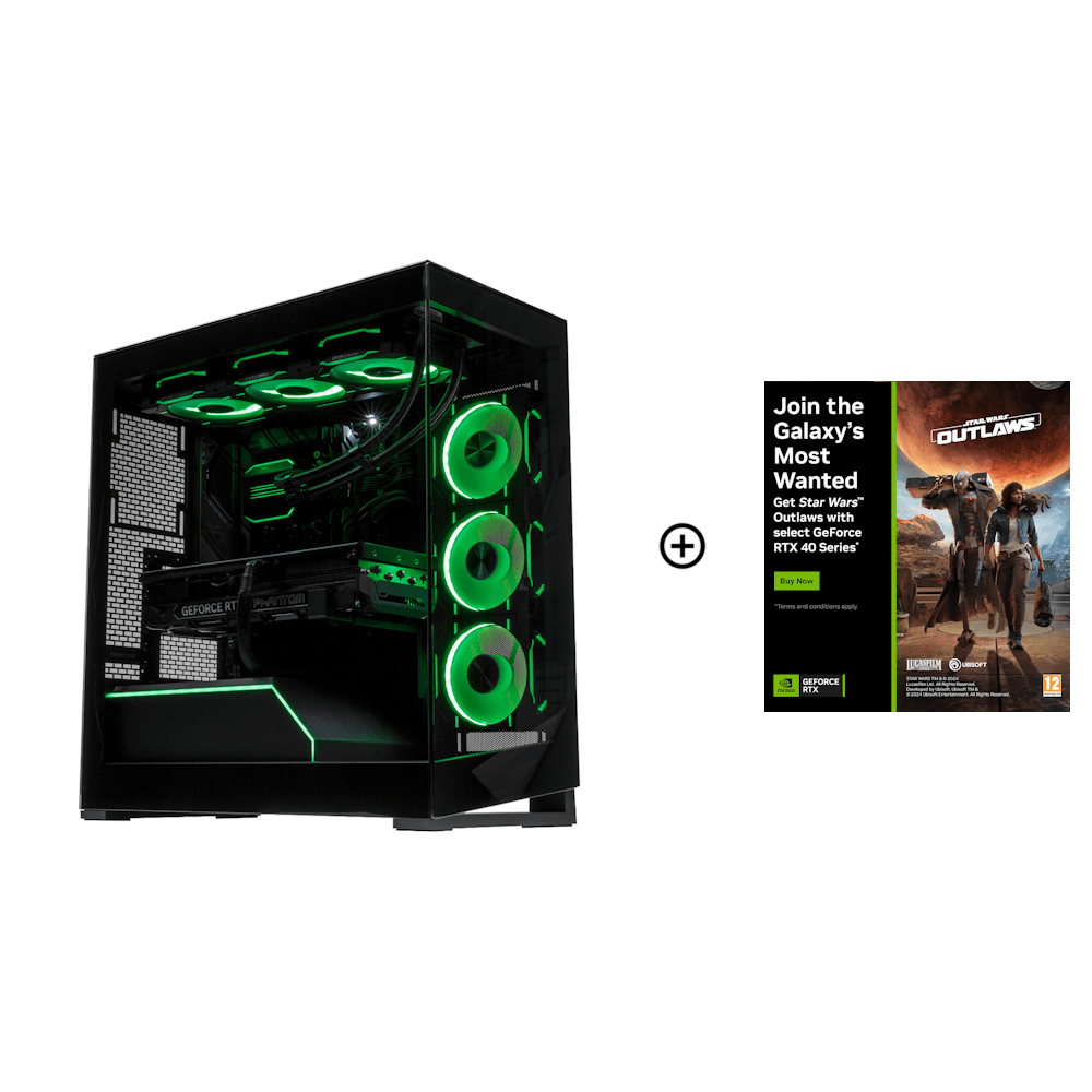 OcUK Gaming Zirconium - Intel Core i7 14700KF, GeForce RTX 4080 Super Gaming PC