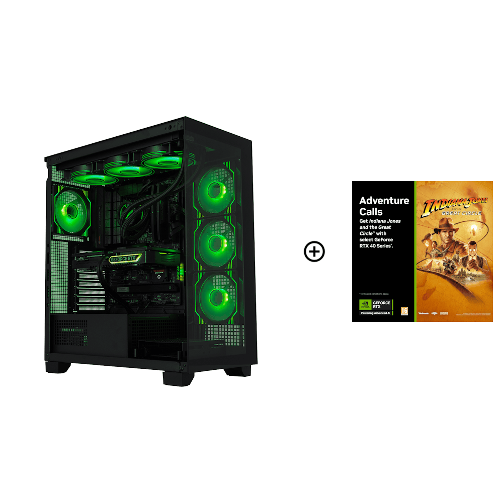 Overclockers UK - OcUK Gaming Fluorite - Intel Core i5 14600KF, RTX 4070 Super Pre-Built Gaming PC