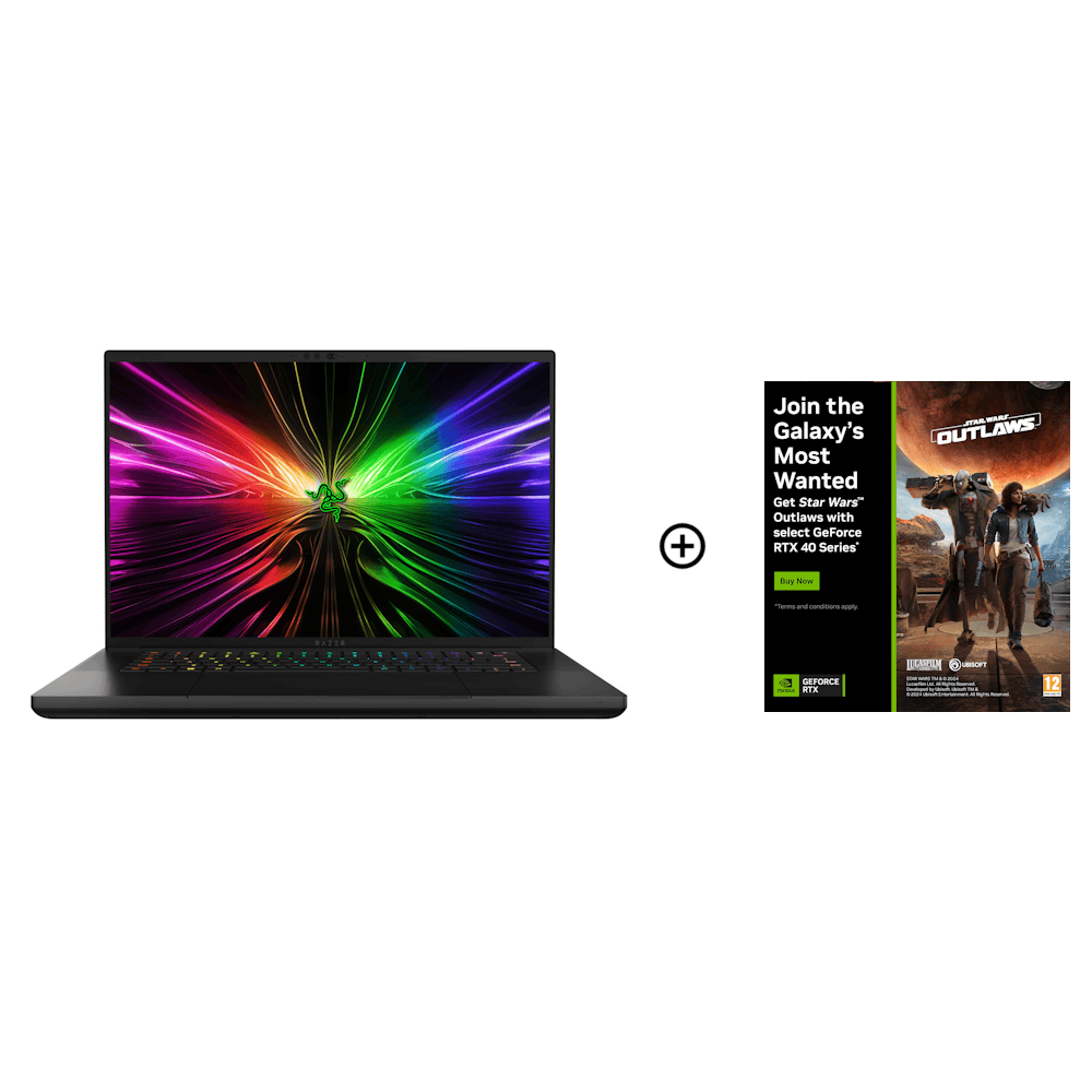 Razer Blade 16 NVIDIA RTX 4080, 32GB, 16" QHD+ 240Hz OLED, i9-14900HX Gaming Laptop