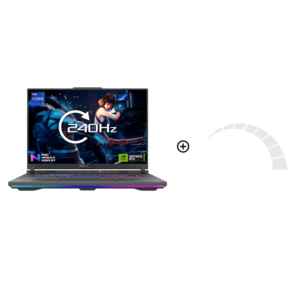 ASUS ROG Strix G16 NVIDIA RTX 4080, 16GB, 16.0" QHD+ 240Hz, Intel i9-13980HX Gaming Laptop