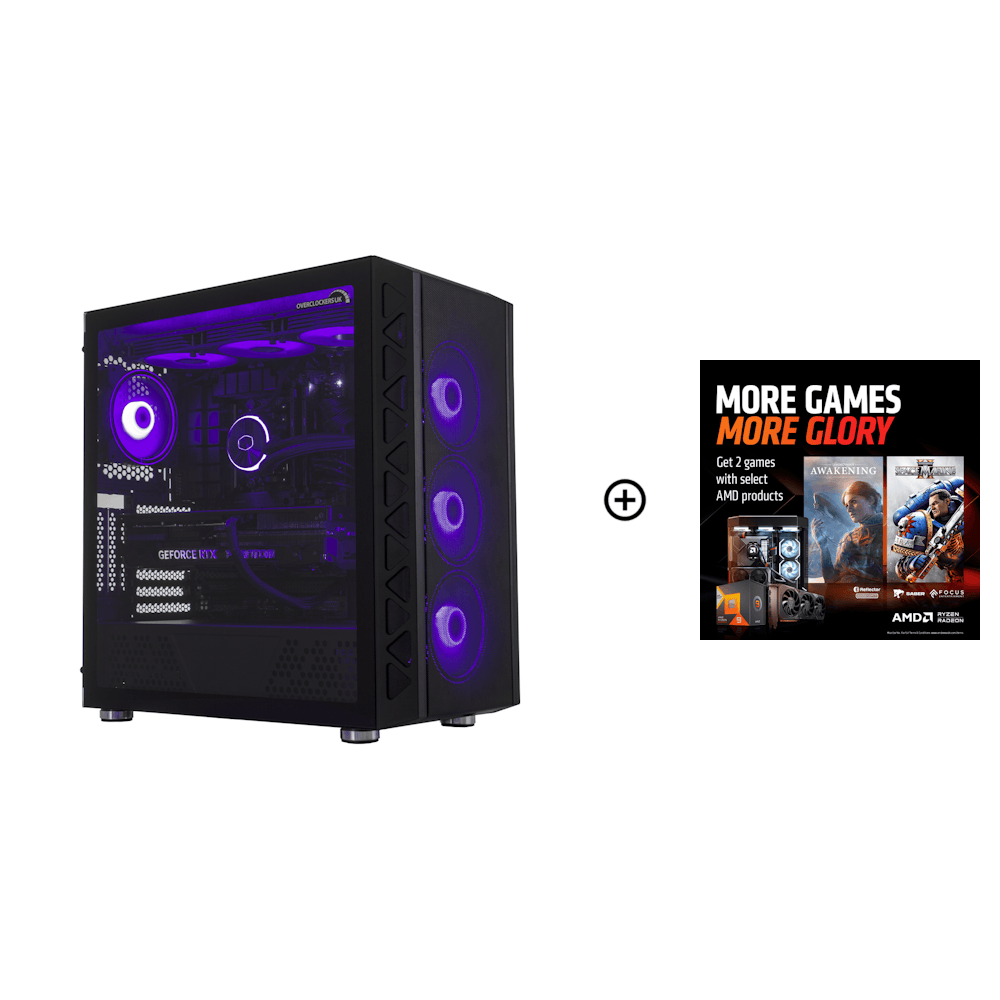 Refract Gaming Indigo - 1440p/4K Pro Pre-Built Gaming PC