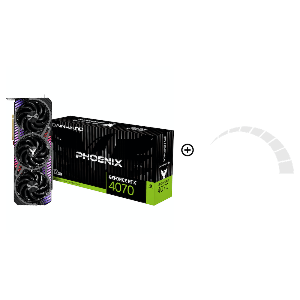 GAINWARD RTX4070 PHOENIX 12GB GDDR6X 192bit 3-DP HDMI グラフィック