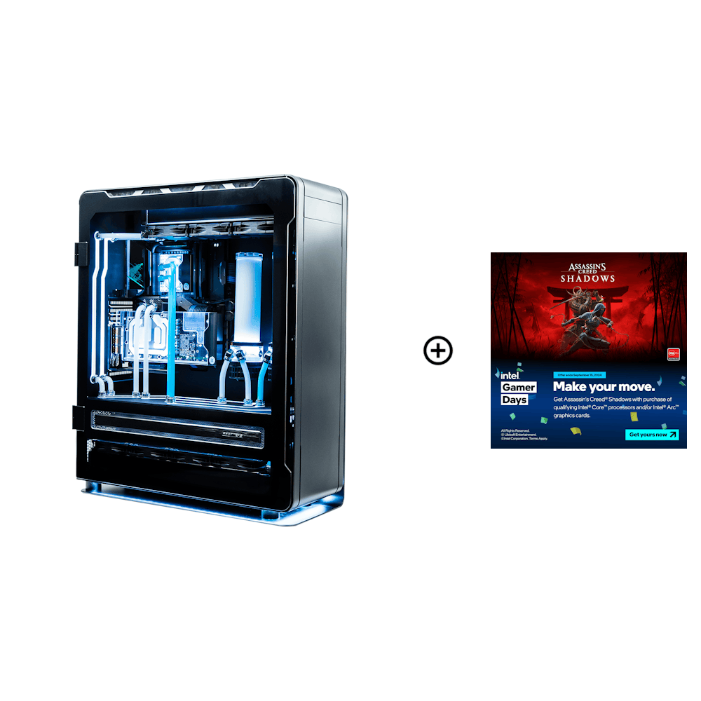 Infin8 Hunter - Intel Core i9-14900K Pro-Tuned Watercooled Extreme Gaming PC