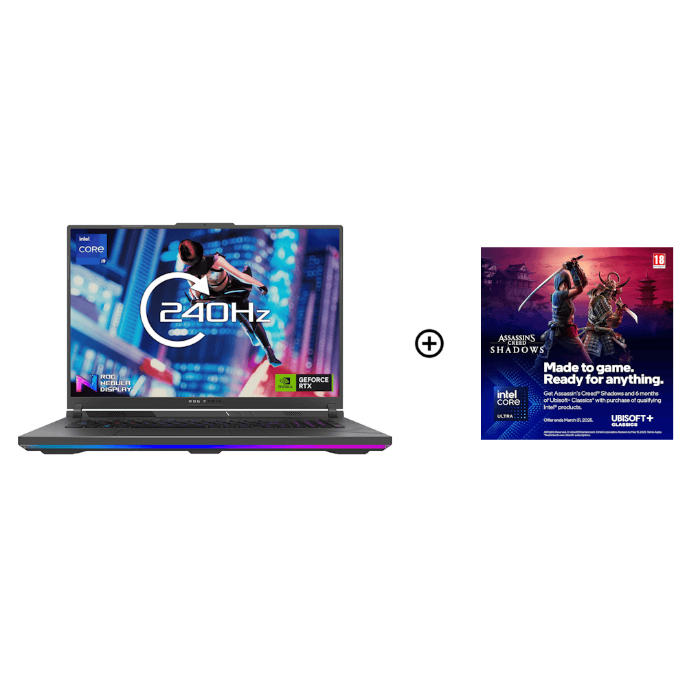 ASUS ROG Strix G18 NVIDIA RTX 4070 32GB 18.0 WQXGA 240Hz Intel i9-14900HX Gaming Laptop