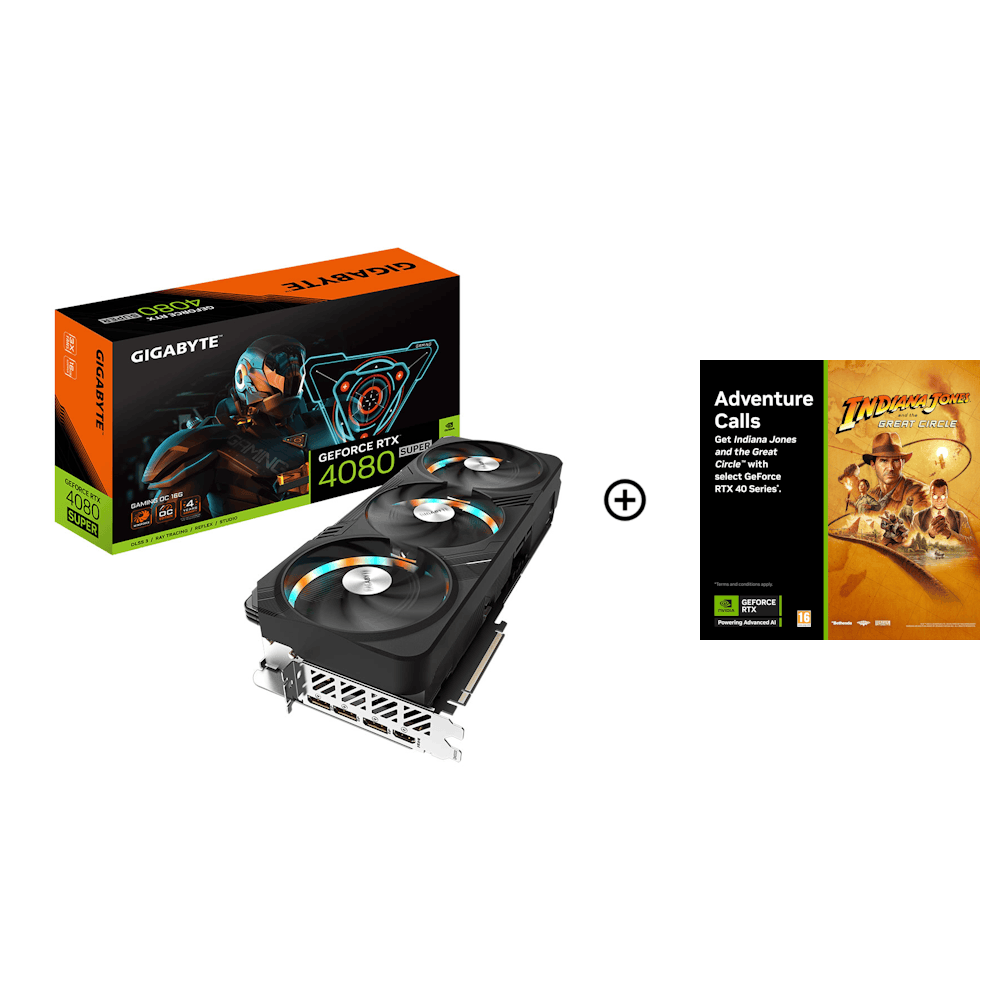 Gigabyte GeForce RTX 4080 SUPER Gaming OC 16GB GDDR6X PCI-Express Graphics