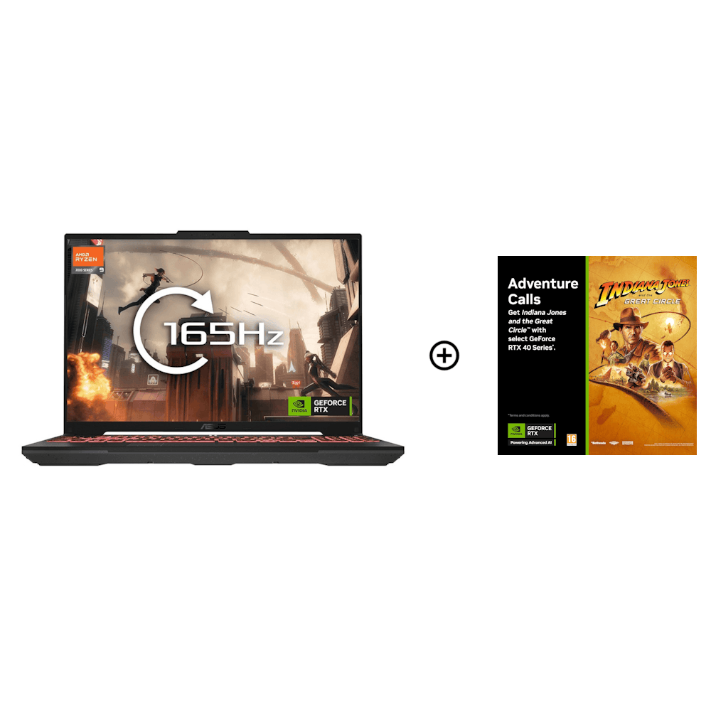 ASUS TUF GAMING A16 NVIDIA RTX 4070 16GB 16.0 QHD+ 165Hz AMD Ryzen 9 7845HX Gaming Laptop