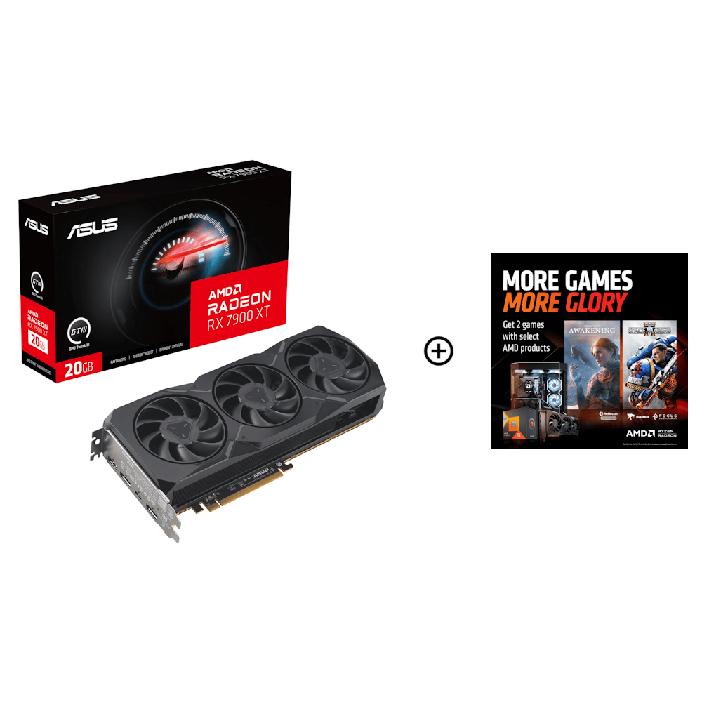 Asus - Asus Radeon RX 7900 XT Gaming 20GB GDDR6 PCI-Express Graphics Card