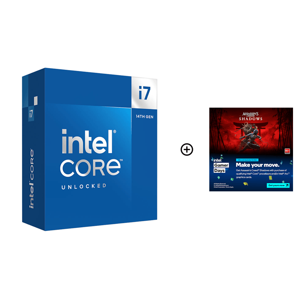 Intel Core i7-14700K (Raptor Lake-S) Socket LGA1700 Processor - Retail