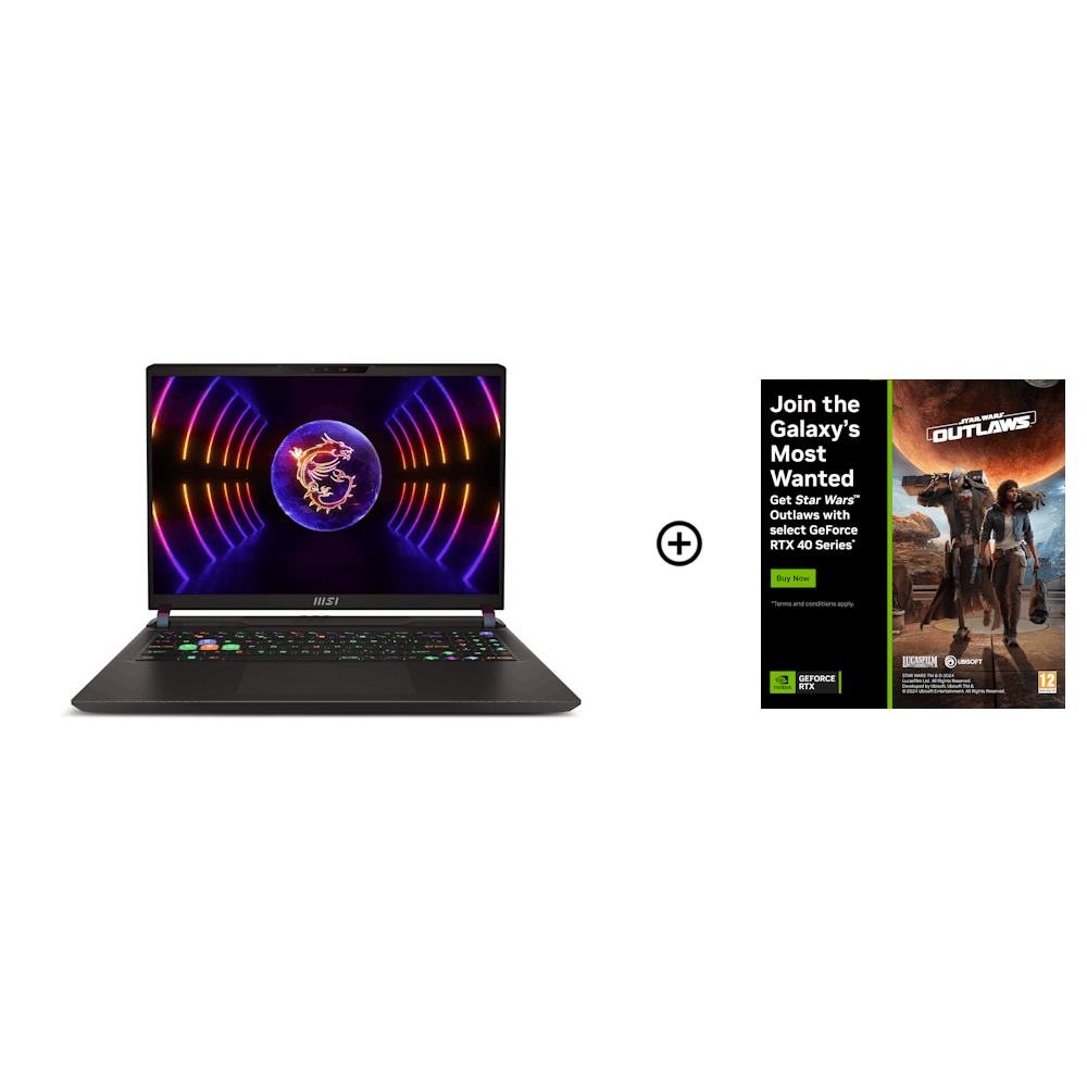 MSI - MSI Vector GP68 NVIDIA RTX 4080 16GB 16 FHD+ 144Hz i9-13950HX Gaming Laptop