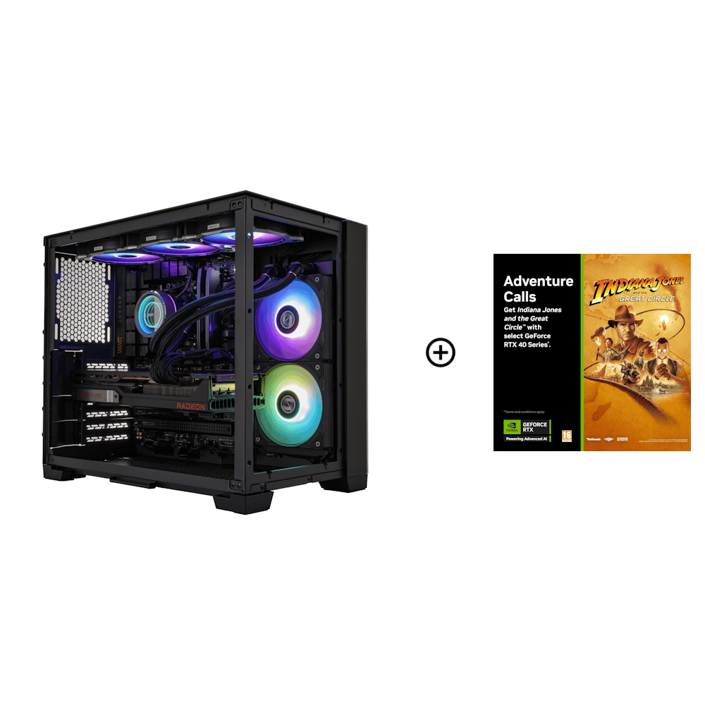 OcUK Gaming Empath - AMD Ryzen 7 7700X, RTX 4070 Gaming PC