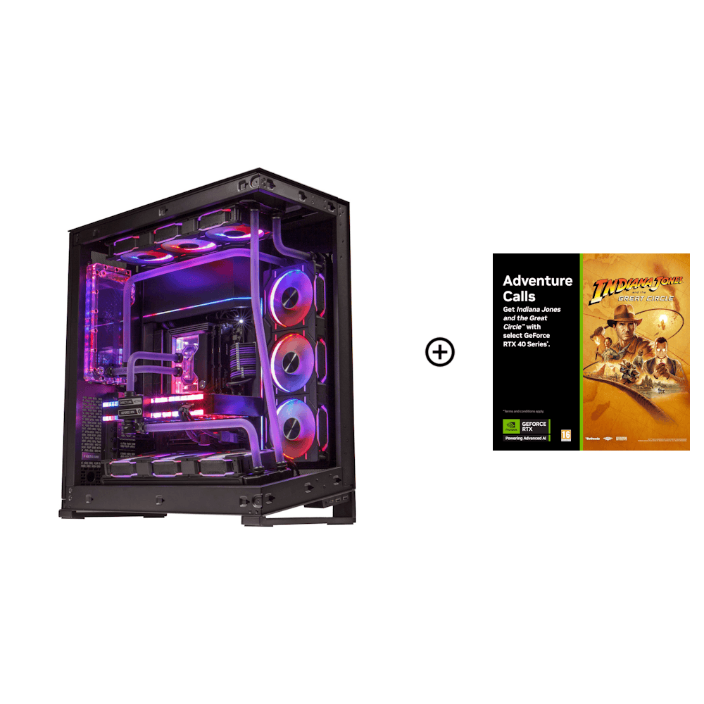 Infin8 C99 - AMD Ryzen 7950X3D, RTX 4090 Watercooled Gaming PC