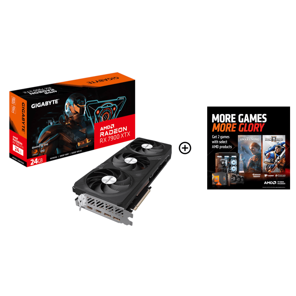 Gigabyte - Gigabyte Radeon RX 7900 XTX Gaming OC 24GB GDDR6 PCI-Express Graphics Card