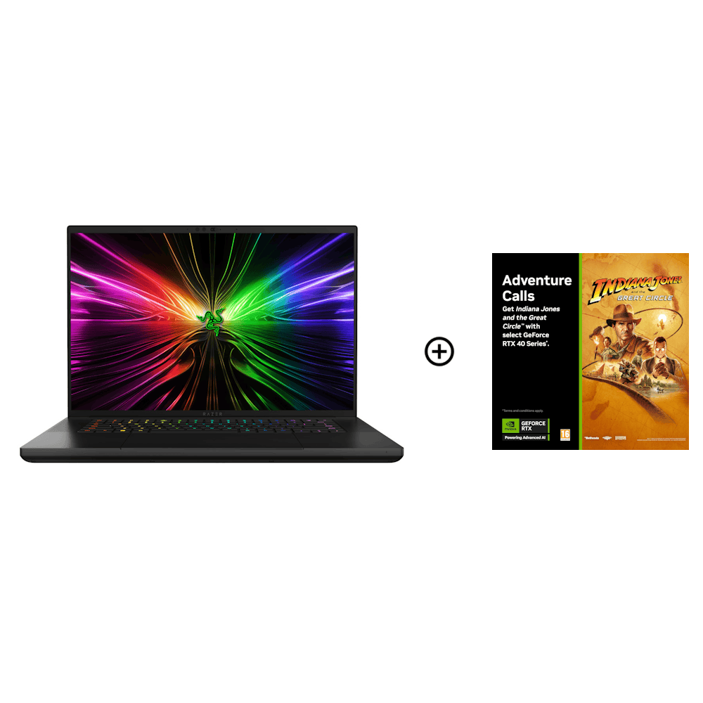 Razer - Razer Blade 16 NVIDIA RTX 4080, 32GB, 16" QHD+ 240Hz OLED, i9-14900HX Gaming Laptop