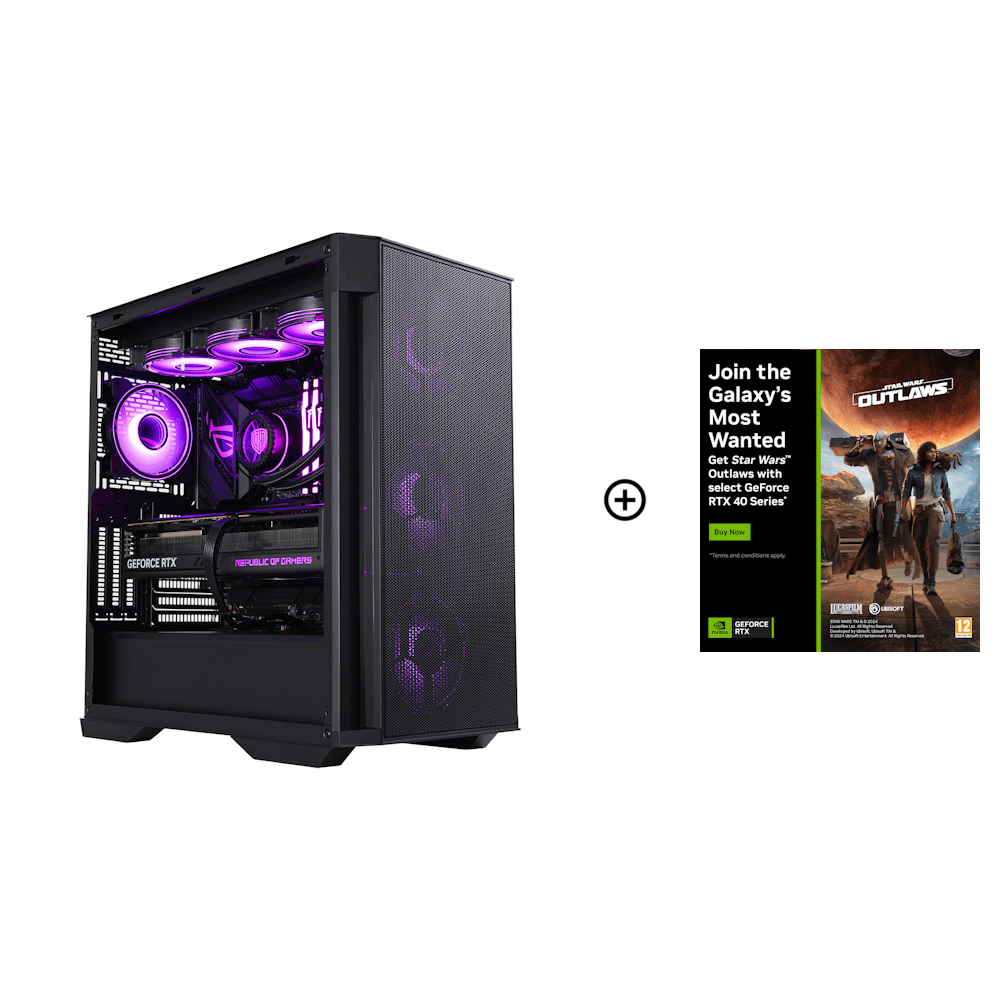 OcUK Gaming Claymore - Intel Core i9 14900KF, Geforce RTX 4080 Super Gaming PC