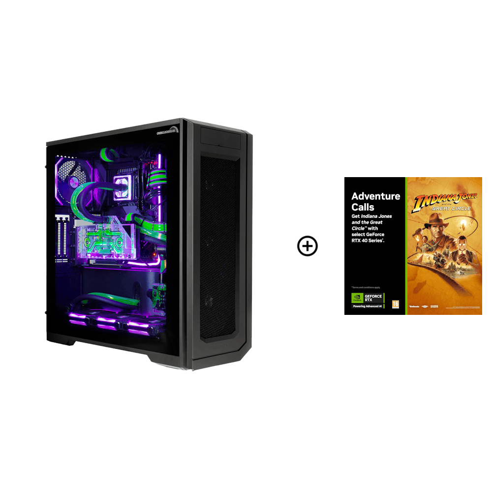 Infin8 Toxicity - AMD Ryzen 9 7900X Pro-Tuned, RTX 4080 Watercooled Gaming PC