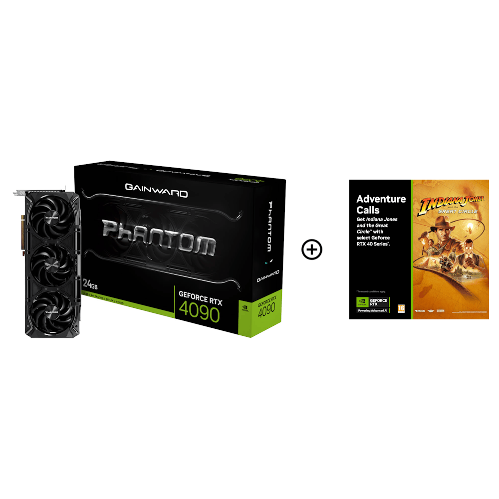 Gainward GeForce RTX 4090 Phantom 24GB GDDR6X PCI-Express Graphics Card