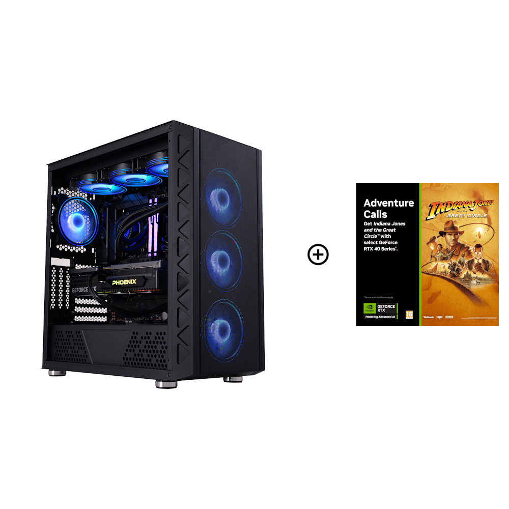 OcUK Gaming Scimitar - AMD Ryzen 7 7800X3D, GeForce RTX 4080 Super Gaming PC