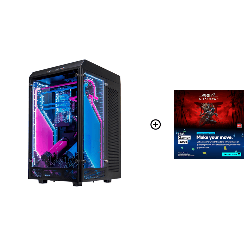 Infin8 Obelisk - Intel Core i9 14900KF Pro-Tuned Watercooled Gaming PC