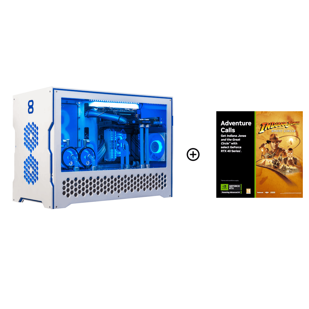 8Pack Comet MK2 - AMD Ryzen 9 7950X3D - Geforce RTX 4090 Extreme Overclocked PC