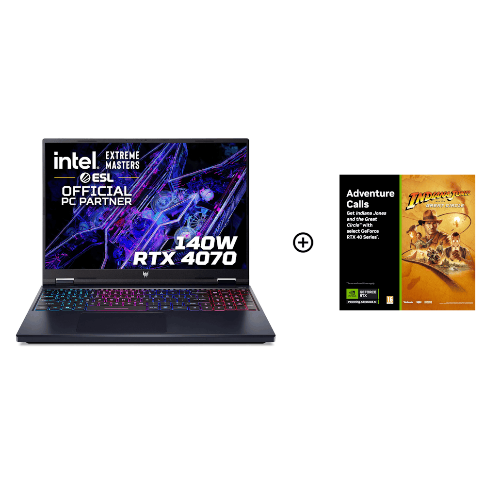 Acer Predator Helios Neo 16 NVIDIA RTX 4070 16GB 16 WQXGA 240Hz Intel i9-14900HX