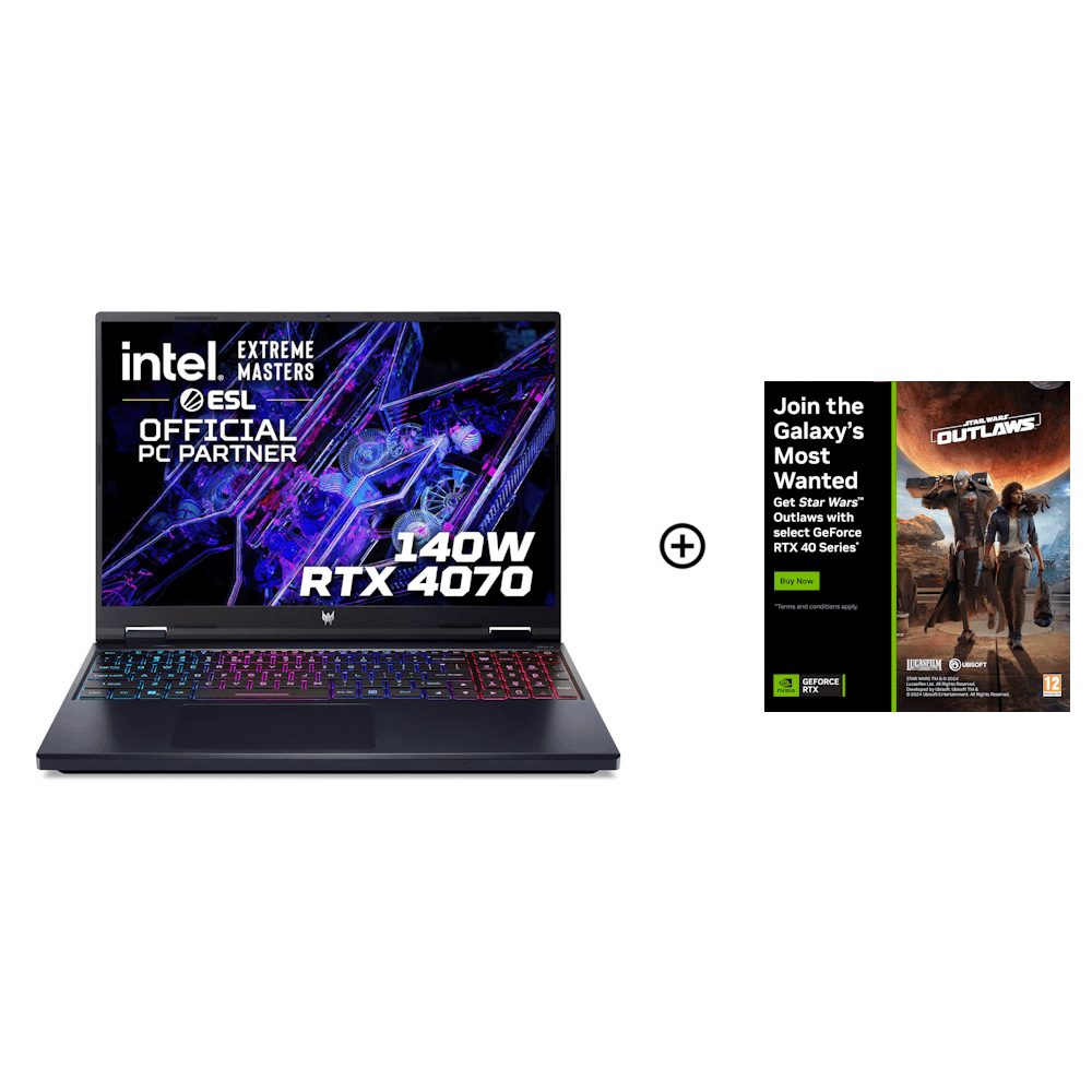 Acer Predator Helios Neo 16 NVIDIA RTX 4070 16GB 16 WQXGA 240Hz Intel i9-14900HX