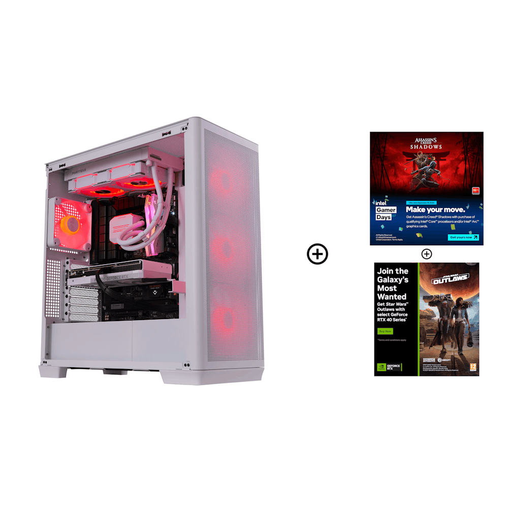 OcUK Gaming Calcite - Intel Core i7 14700KF, RTX 4070 Ti Super Pre-Built Gaming PC