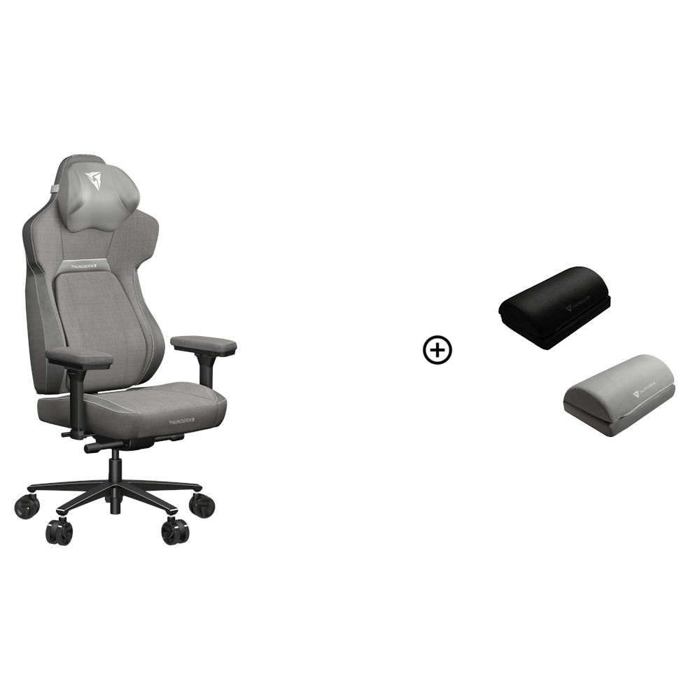ThunderX3 CORE Fabric Gaming Chair - Grey