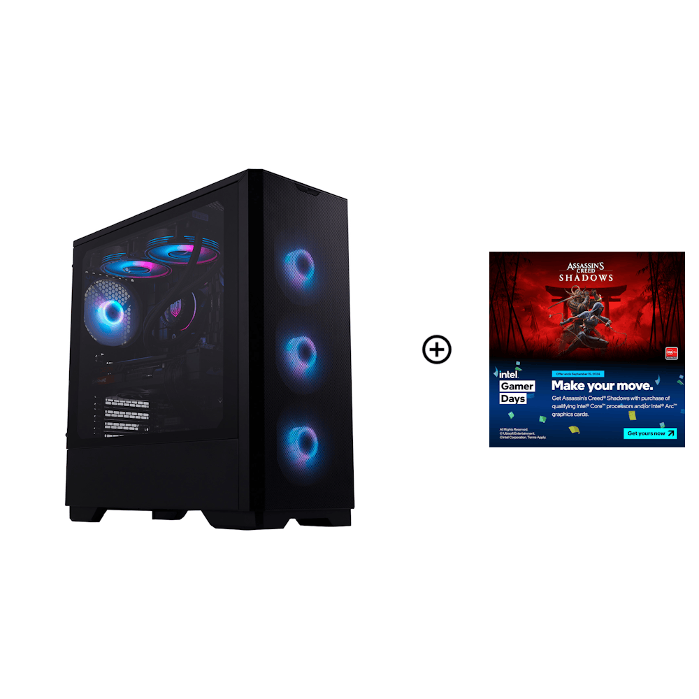 OcUK Gaming Buzzard - Intel i7 13700F, Radeon RX 7800 XT Gaming PC