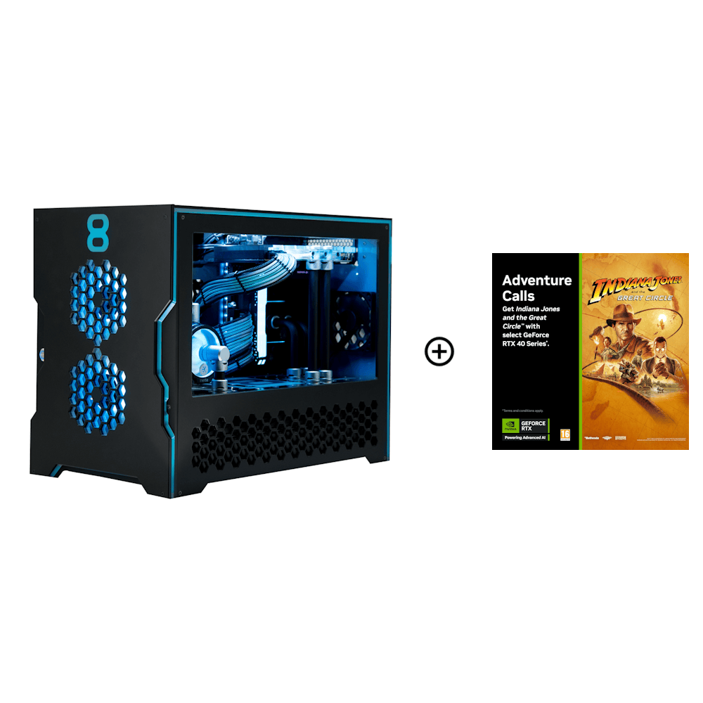 8Pack Meteoroid MK2 - AMD Ryzen 7900X - GeForce RTX 4080 Super Extreme Gaming PC