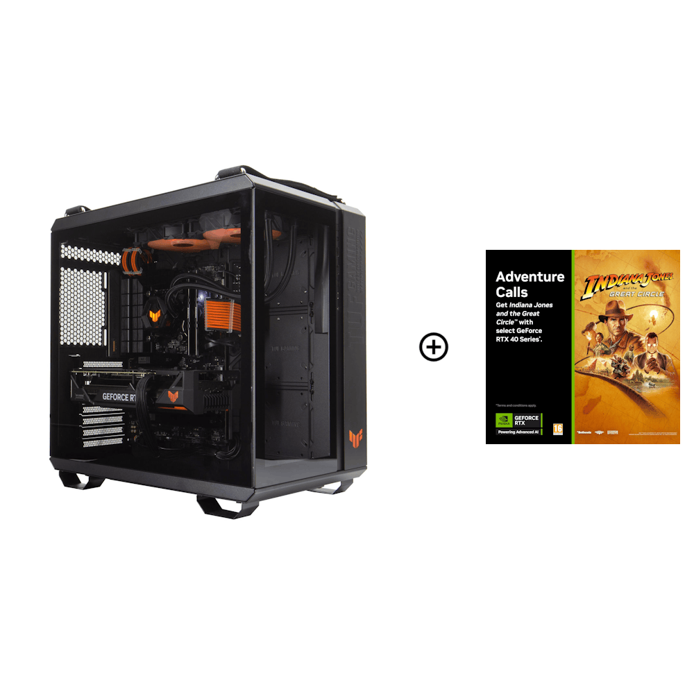 OcUK Gaming Radiance Ember - Intel Core i5, RTX 4070Ti - Powered By Asus Gaming PC