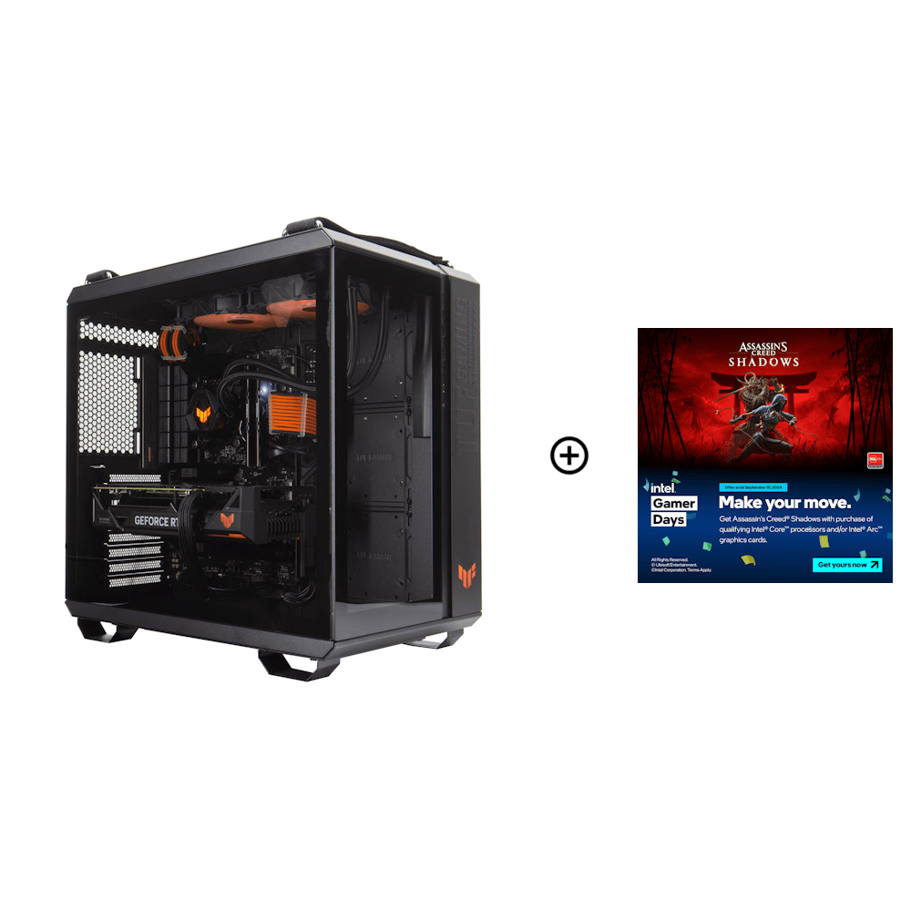 OcUK Gaming Radiance Ember - Intel Core i5, RTX 4070Ti - Powered By Asus Gaming PC