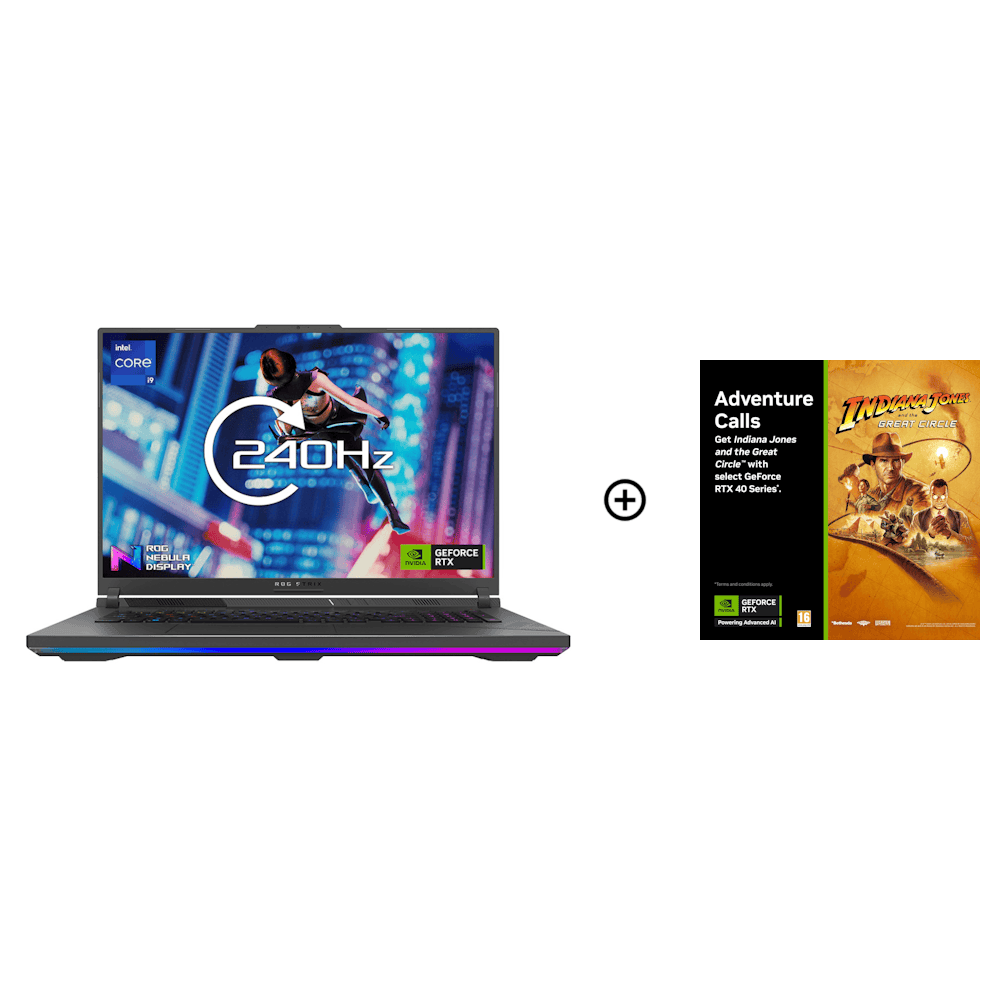 ASUS ROG Strix G18 NVIDIA RTX 4070 32GB 18.0 WQXGA 240Hz Intel i9-14900HX Gaming Laptop