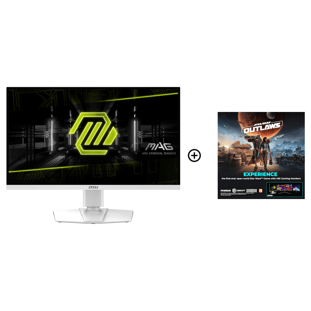 MSI 27" MAG 274URFW 3840x2160 Rapid IPS 120Hz 0.5ms HDMI 2.1 Widescreen Gaming Monitor