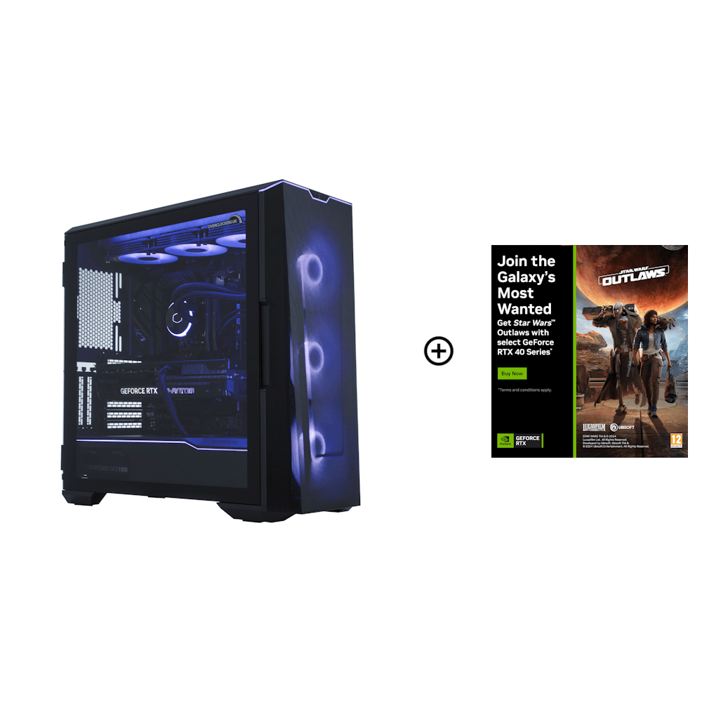 Refract Gaming Ultraviolet - 4K Pro Pre-Built Gaming PC