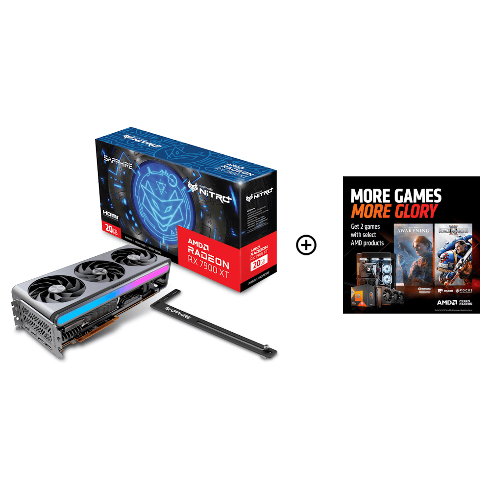 Sapphire Radeon RX 7900 XT Nitro+ Vapor-X 20GB GDDR6 PCI-Express Graphics Card