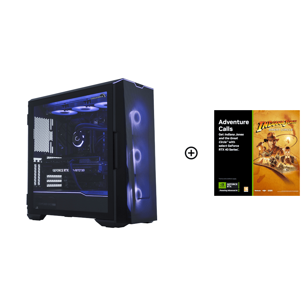 Refract Gaming Ultraviolet - 4K Pro Pre-Built Gaming PC