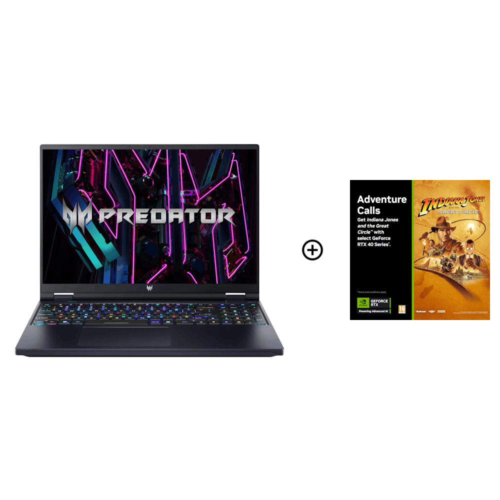 Acer Predator Helios 18 NVIDIA RTX 4080, 16GB, 18" WQXGA 240Hz, Intel i9-13900HX Gaming Laptop