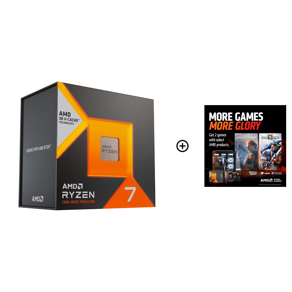 AMD Ryzen 7 7800X3D Eight Core 5.00GHz (Socket AM5) Processor - Retail