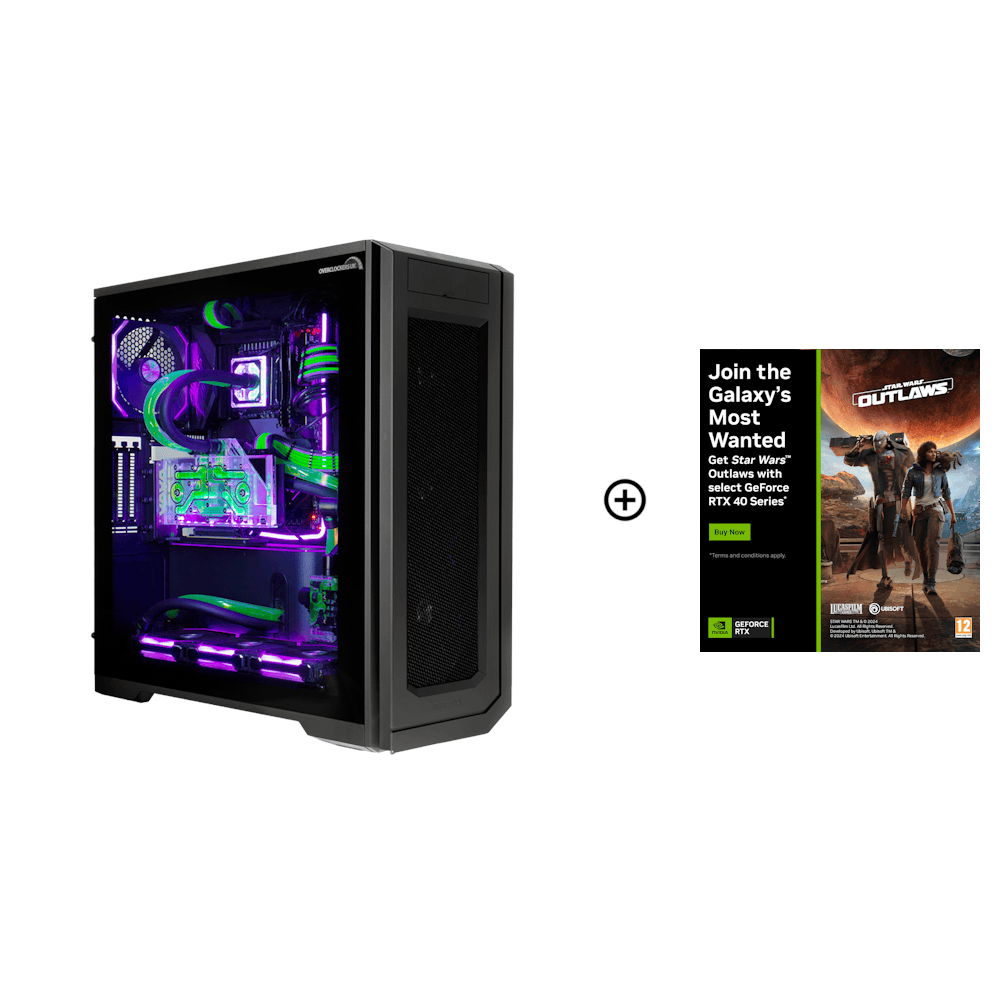 Infin8 Toxicity - AMD Ryzen 9 7900X Pro-Tuned, RTX 4080 Watercooled Gaming PC