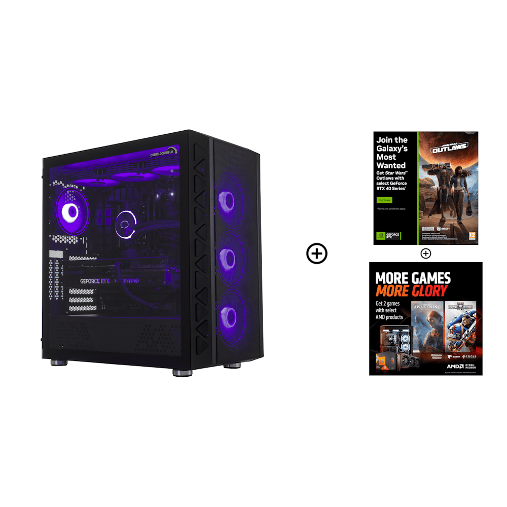 Refract Gaming Indigo - 1440p/4K Pro Pre-Built Gaming PC