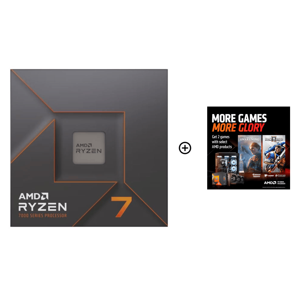 AMD Ryzen 7 7700 Eight Core 5.30GHz  (Socket AM5) Processor - Retail