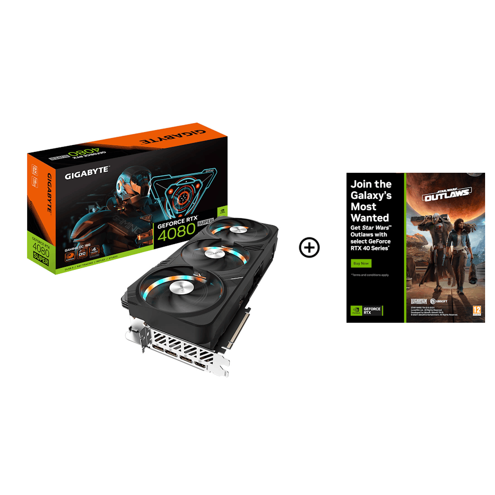 Gigabyte GeForce RTX 4080 SUPER Gaming OC 16GB GDDR6X PCI-Express Graphics